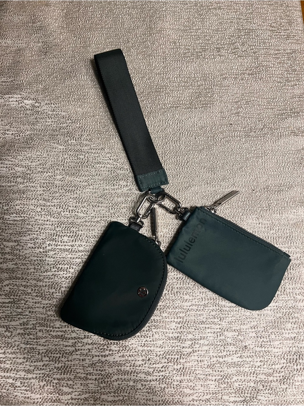 lululemon athletica Dark Teal Wristlet Set